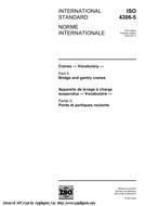 Norma ISO 4306-5:2005 22.8.2005 náhľad