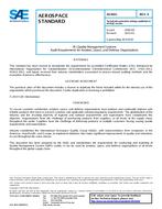 Neaktuálna SAE AS9101 1.9.2000 náhľad