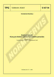 Norma TPG 92706 21.1.2004 náhľad