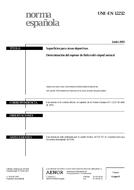 Norma UNE-EN 12232:2003 27.6.2003 náhľad