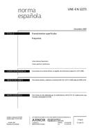 Norma UNE-EN 12271:2007 5.12.2007 náhľad