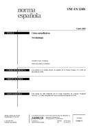 Norma UNE-EN 12481:2002 28.1.2002 náhľad