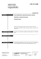 Norma UNE-EN 12489:2000 30.11.2000 náhľad