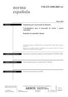 Norma UNE-EN 12505:2001+A1:2010 30.3.2010 náhľad