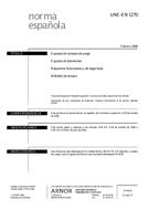 Norma UNE-EN 1270:2006 8.2.2006 náhľad