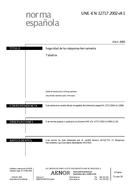 Norma UNE-EN 12717:2002+A1:2009 15.4.2009 náhľad