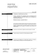 Norma UNE-EN 1275:2007 21.3.2007 náhľad