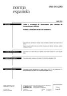 Norma UNE-EN 12763:2001 19.4.2001 náhľad