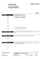 Norma UNE-EN 12775:2001 27.7.2001 náhľad