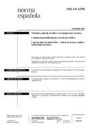 Norma UNE-EN 12795:2005 30.11.2005 náhľad