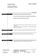 Norma UNE-EN 12813:2008 27.2.2008 náhľad