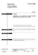 Norma UNE-EN 12883:2001 28.6.2001 náhľad