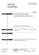 Norma UNE-EN 12943:2000 17.5.2000 náhľad