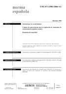 Náhľad UNE-EN 12981:2006+A1:2009 2.12.2009