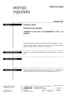 Norma UNE-EN 13125:2001 30.9.2001 náhľad