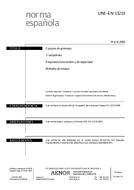 Norma UNE-EN 13219:2009 25.3.2009 náhľad