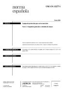 Norma UNE-EN 13277-1:2001 31.5.2001 náhľad