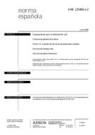 Norma UNE 135460-1-2:2006 19.7.2006 náhľad