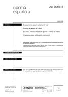 Norma UNE 135460-3-1:2006 19.7.2006 náhľad