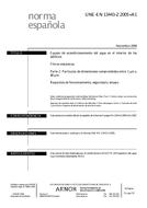 Norma UNE-EN 13443-2:2005+A1:2008 5.11.2008 náhľad