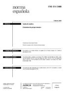 Norma UNE-EN 13488:2003 21.2.2003 náhľad