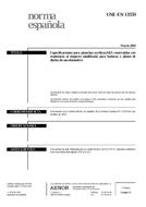 Norma UNE-EN 13559:2004 29.3.2004 náhľad