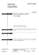 Norma UNE-EN 13564-1:2003 14.3.2003 náhľad