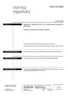 Norma UNE-EN 13923:2006 31.10.2006 náhľad