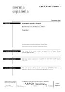 Náhľad UNE-EN 14017:2006+A2:2009 18.11.2009