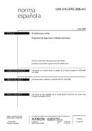 Náhľad UNE-EN 14765:2006+A1:2008 23.7.2008