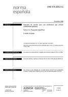Norma UNE-EN 203-2-11:2006 5.12.2006 náhľad