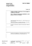 Náhľad UNE-EN 50098-2:1997 30.10.1997