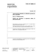 NEPLATNÁ UNE-EN 50281-2-1:1999 29.11.1999 náhľad