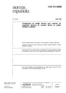 NEPLATNÁ UNE-EN 60688:1996 15.7.1996 náhľad