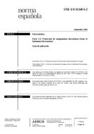 NEPLATNÁ UNE-EN 61340-5-2:2002 25.9.2002 náhľad