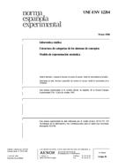 Norma UNE-ENV 12264:1998 18.5.1998 náhľad