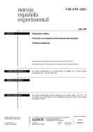Norma UNE-ENV 12611:1998 29.7.1998 náhľad