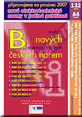 Publikácie  B - Soubor nových elektrotechnických norem 5.12.2007 náhľad