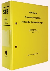 Publikácie  Loseblattwerk; STB - Sammlung Bauaufsichtlich eingeführte Technische Baubestimmungen 1.10.2023 náhľad