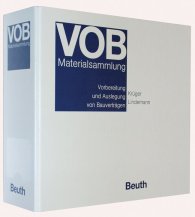 Publikácie  Loseblattwerk; VOB-Materialsammlung; Vorbereitung und Auslegung von Bauverträgen 1.6.2024 náhľad