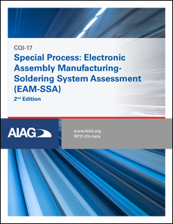 Publikácie AIAG Special Process: Electronic Assembly Manufacturing-Soldering 1.8.2021 náhľad