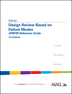 Publikácie AIAG Design Review Based on Failure Modes (DRBFM Reference Guide) 1.8.2014 náhľad