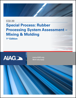 Publikácie AIAG Special Process: Rubber Processing System Assessment 1.8.2022 náhľad