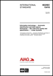 Publikácie AIAG Bar Code Print Quality Test Specification - Linear Symbols 1.8.2000 náhľad