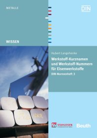 Publikácie  Beuth Wissen; Werkstoff-Kurznamen und Werkstoff-Nummern für Eisenwerkstoffe; DIN-Normenheft 3 DIN-Normen und Werkstoffblätter Querverweislisten 26.9.2007 náhľad