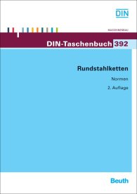Publikácie  DIN-Taschenbuch 392; Rundstahlketten 29.11.2010 náhľad