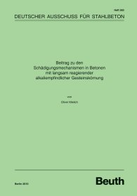 Náhľad  DAfStb-Heft 583; Beitrag zu den Schädigungsmechanismen in Betonen mit langsam reagierender alkaliempfindlicher Gesteinskörnung 11.10.2010