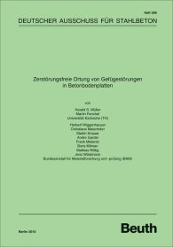 Publikácie  DAfStb-Heft 589; Zerstörungsfreie Ortung von Gefügestörungen in Betonbodenplatten 15.11.2010 náhľad