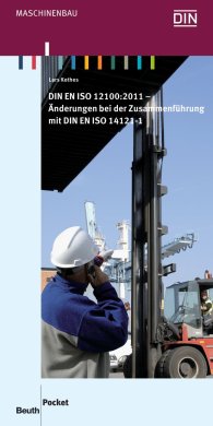 Publikácie  DIN Media Pocket; DIN EN ISO 12100:2011; Änderungen bei der Zusammenführung mit DIN EN ISO 14121-1 30.8.2011 náhľad