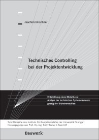 Publikácie  Bauwerk; Technisches Controlling bei der Projektentwicklung; Entwicklung eines Modells zur Analyse der technischen Systemelemente gezeigt bei Büroimmobilien Schriftenreihe des Institutes für Baubetriebslehre der Universi 1.1.2007 náhľad